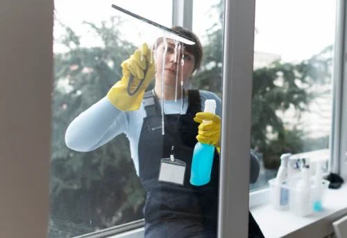 Nettoyage de vitres intérieures et extérieures à Dracé